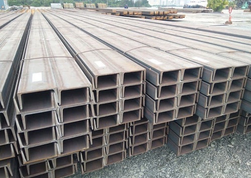 Hình ảnh Thép hình U đen của công ty Sắt thép HƯNG GIA PHÁT Thủ Đức